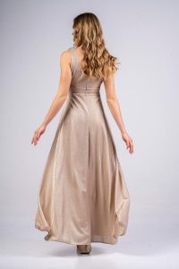 Γυναικείο Φόρεμα maxi BELLINO 21.11.2880 Χρυσό