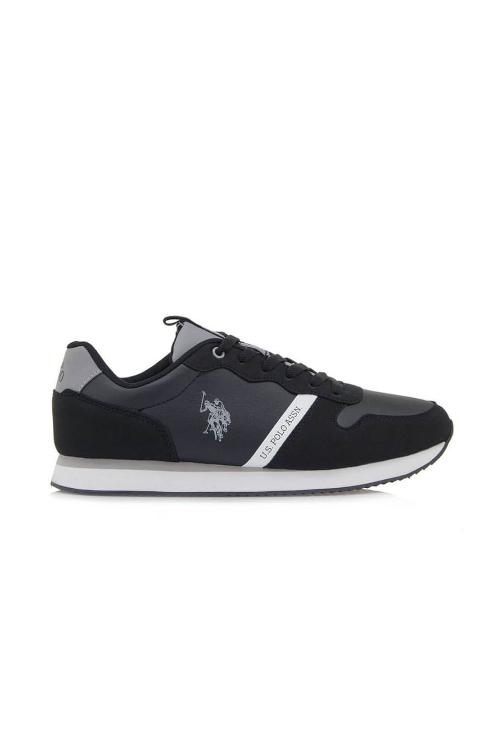 Ανδρικό Υπόδημα U.S. POLO ASSN. NOBIL009A-BLK Μαύρο