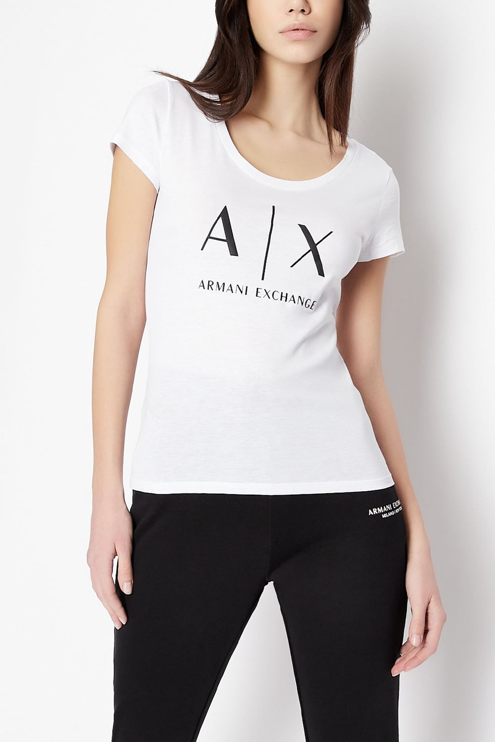 Γυναικεία Μπλούζα ARMANI EXCHANGE 8NYT70YJ16Z-1000 Ασπρο