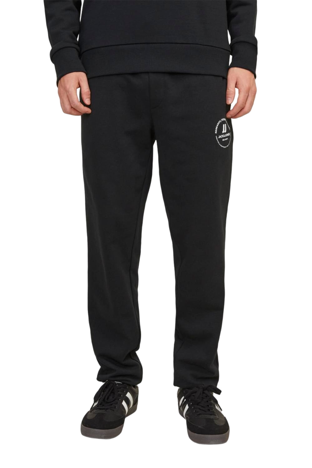 Ανδρική Φόρμα Jack & Jones 12249904-BLACK Μαύρο