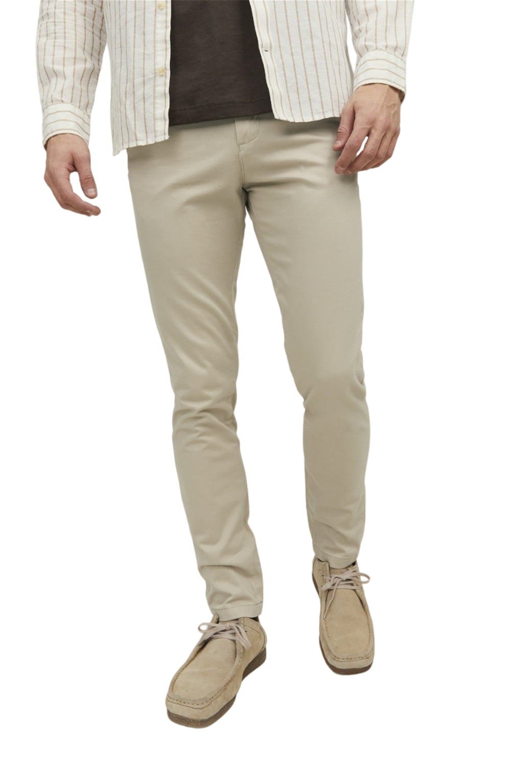 Ανδρικό Παντελόνι Jack & Jones 12150148- OXFORD TAN Μπεζ