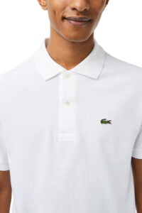 Ανδρική Μπλούζα LACOSTE L1212-001 Άσπρο