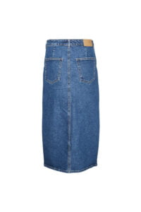 Γυναικεία Φούστα VERO MODA 10295731-Medium Blue Denim Τζιν Σκούρο