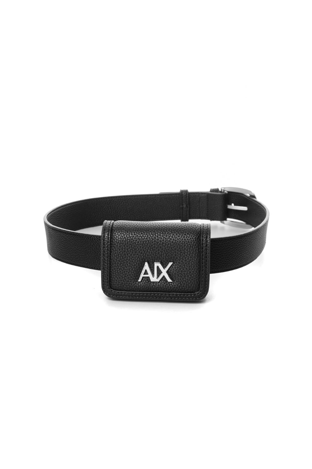  Γυναικεία Ζώνη ARMANI EXCHANGE 941176CC783-00020 Μαύρο 2025