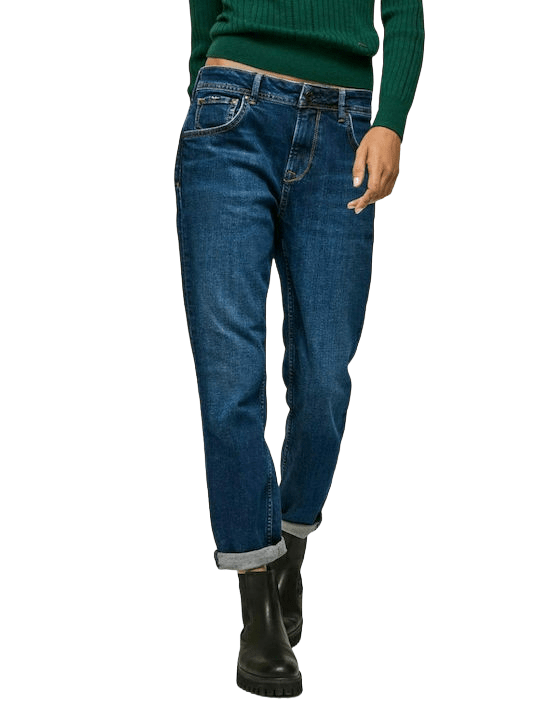  Γυναικείο Παντελόνι PEPE JEANS PL204176VR6R-000 Μπλε Σκούρο 2025