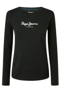 Γυναικεία Μπλούζα PEPE JEANS PL505203-999 Μαύρο