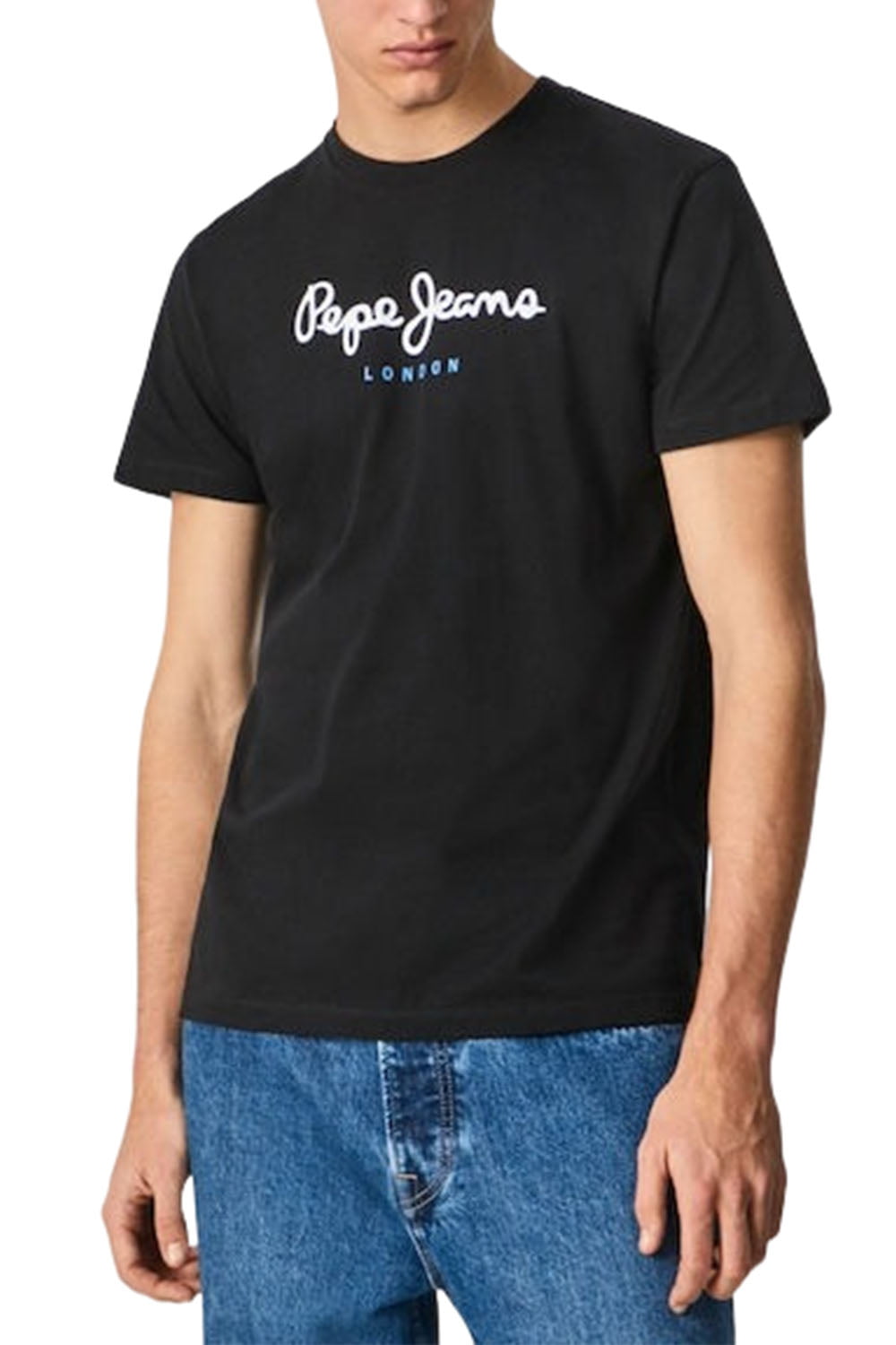 Ανδρική Μπλούζα PEPE JEANS PM508208-999 Μαύρο