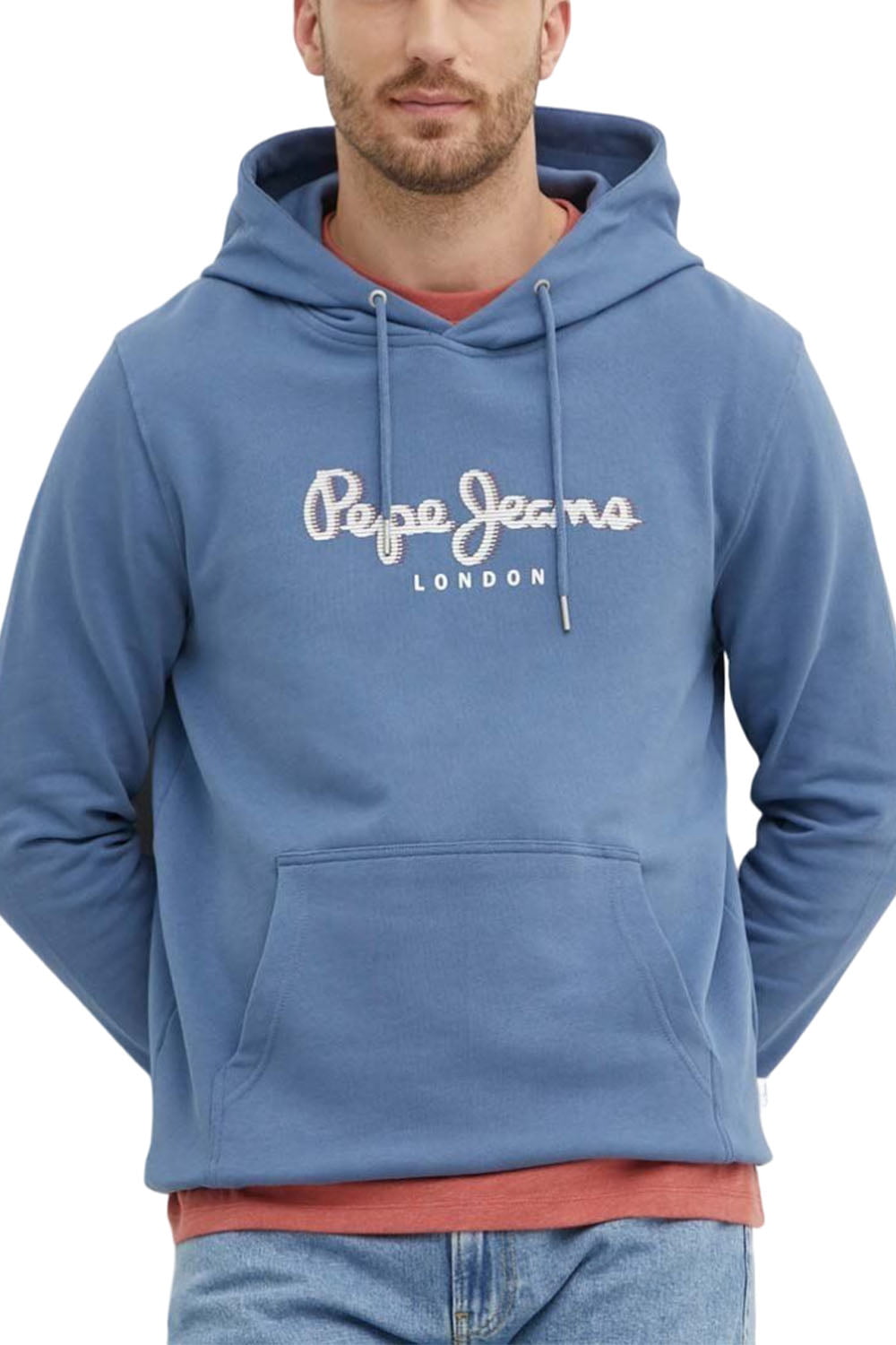 Ανδρικό Φούτερ PEPE JEANS PM582695-553 ΜΠΛΕ ΡΑΦ