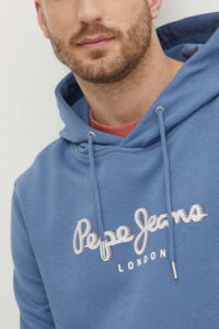 Ανδρικό Φούτερ PEPE JEANS PM582695-553 ΜΠΛΕ ΡΑΦ