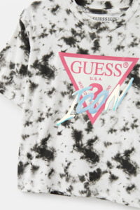 Παιδική Μπλούζα Για Κορίτσι GUESS J4YI09K6YW3-P8M1 Μαύρο