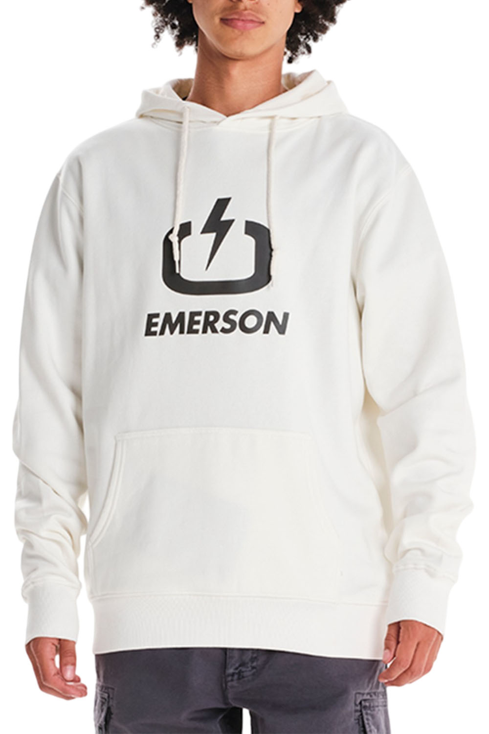 Ανδρικό Φούτερ EMERSON 242.EM20.01-OFF WHITE Άσπρο