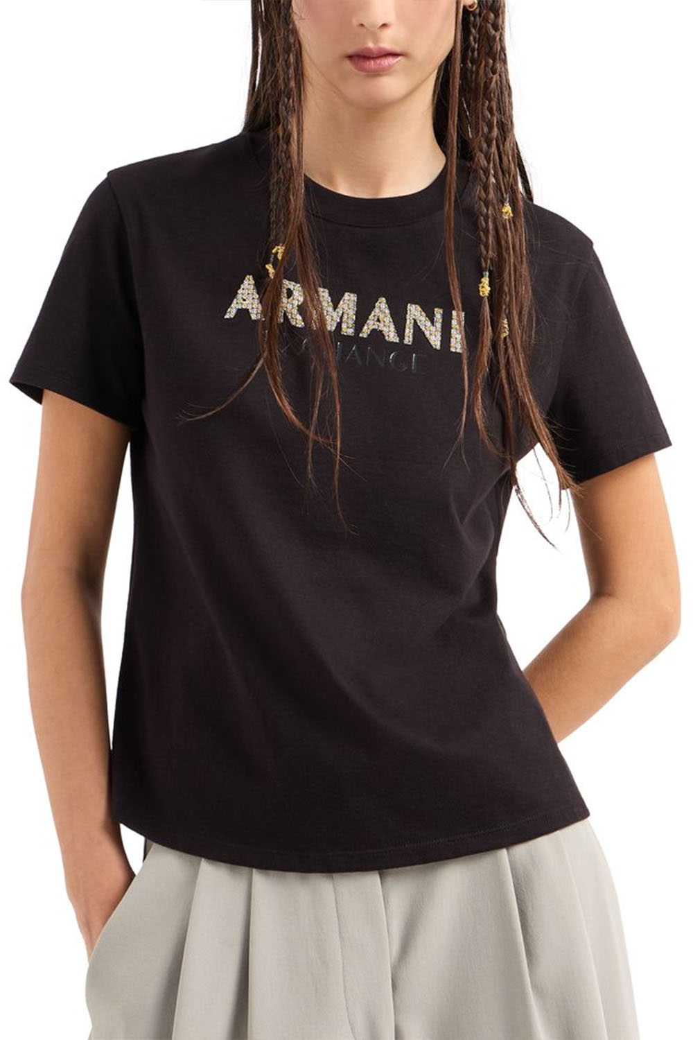  Γυναικεία Μπλούζα ARMANI EXCHANGE 6DYT36YJ7VZ-1200 Μαύρο 2025