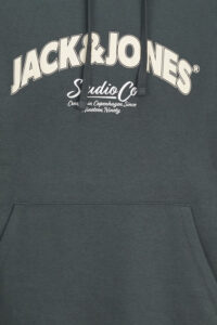 Ανδρικό Φούτερ Jack & Jones 12267584-Black Μαύρο