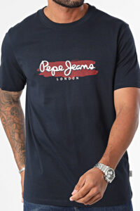 Ανδρική Μπλούζα PEPE JEANS PM509713-595 Navy