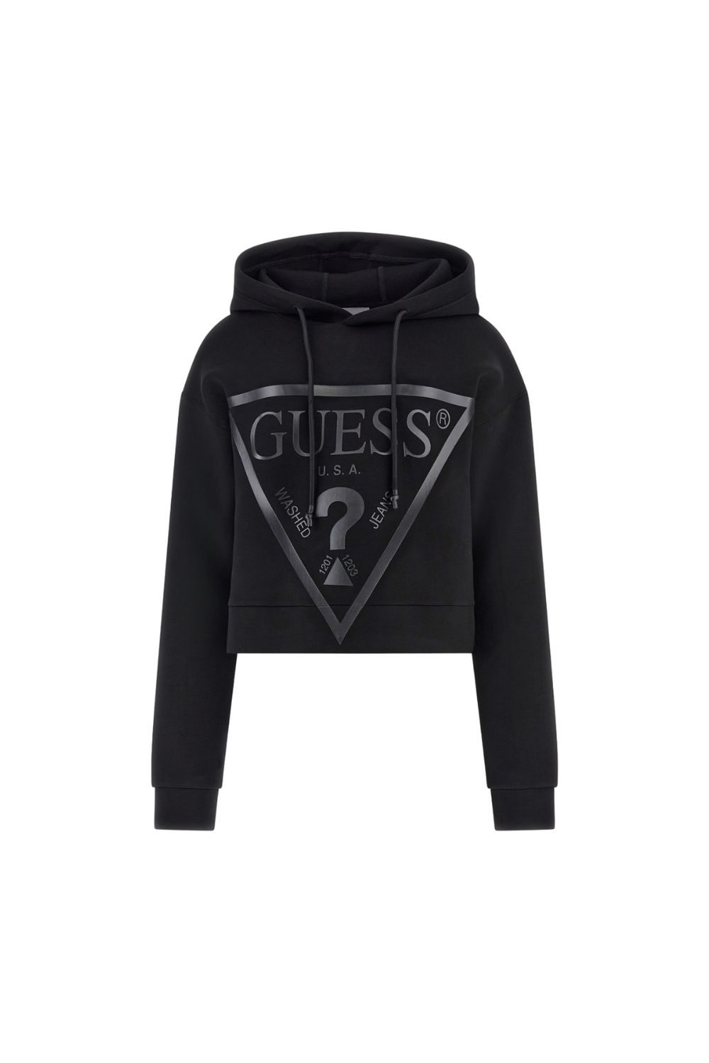  Γυναικείο Φούτερ GUESS V2YQ08K7UW2-JBLK Μαύρο 2025