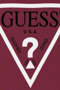 Παιδική Μπλούζα Για Αγόρι GUESS L73Q09KAUG0-G573 Μπορντό