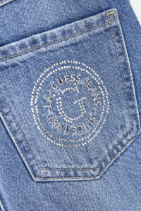 Παιδικό Παντελόνι Για Κορίτσι GUESS J4YA17D45E0-LELV Τζιν Ανοιχτό