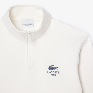 UNISEX Μπλούζα Φούτερ LACOSTE SH2735-70V Ασπρο