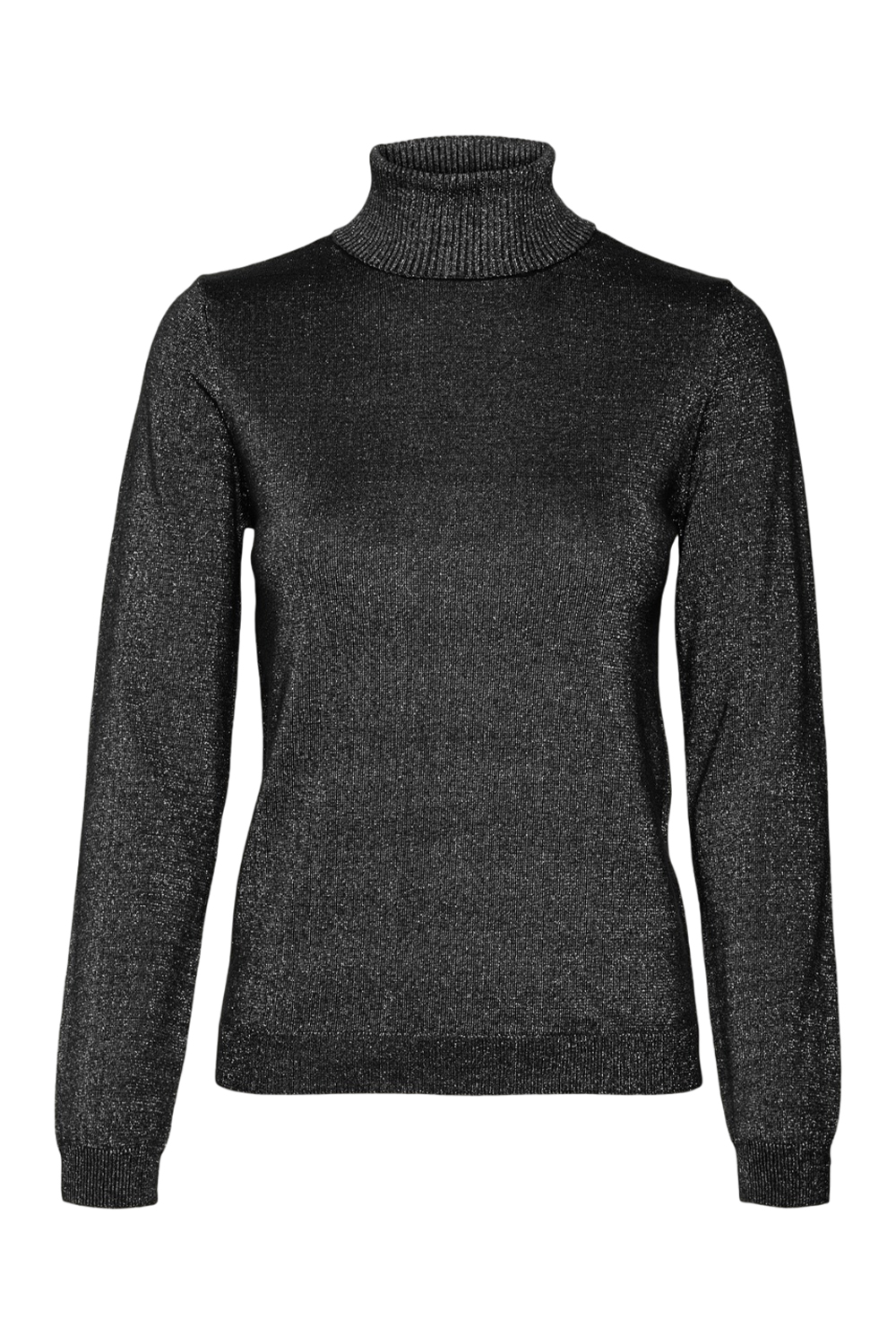  Γυναικεία Πλεκτή Μπλούζα VERO MODA 10317985-Black Μαύρο 2025