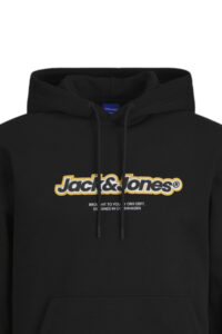 Ανδρική Μπλούζα Jack & Jones 12265766-Black Μαύρο