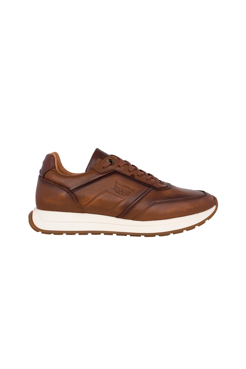 Ανδρικά Παπούτσια BOSS SHOES AB230-Cognac Καφέ