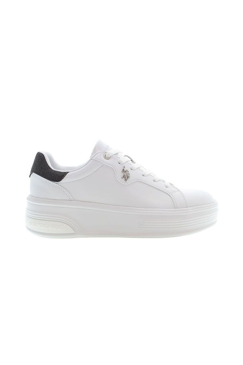  Γυναικείο Υπόδημα U.S. POLO ASSN. ASUKA005A-WHI-BLK01 Άσπρο 2025