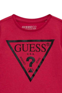 Παιδική Μπλούζα Για Κορίτσι GUESS K84I18K8HM0-G6M6 Φούξια