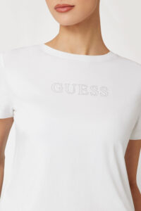 Γυναικεία Μπλούζα GUESS V3BI11J1314-GO11 Άσπρο