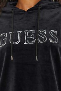 Γυναικεία Μπλούζα GUESS V4BQ13KBXI2-JBLK Μαύρο