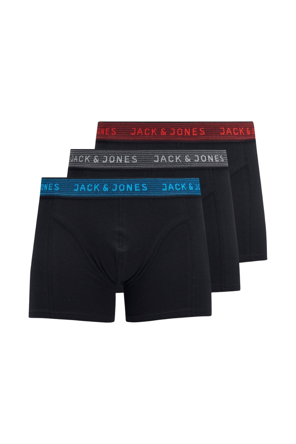 Ανδρικά Εσώρουχα Jack & Jones 12127816-Asphalt Πολύχρωμο