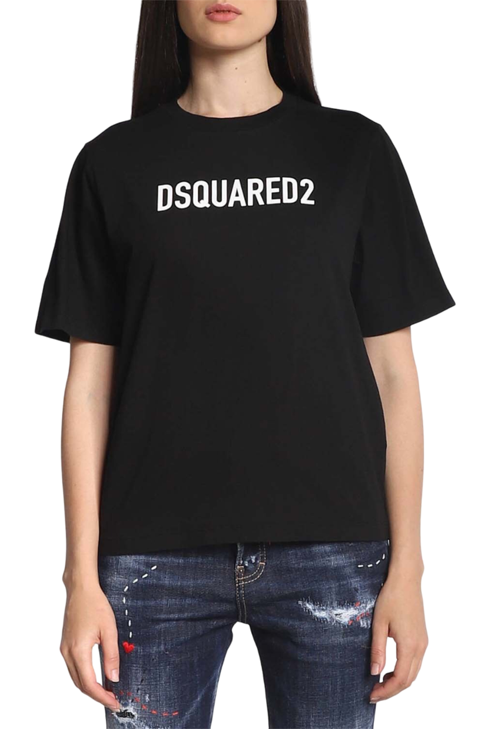  Γυναικεία Μπλούζα DSQUARED S75GD0283-D20004-900 Μαύρο 2025