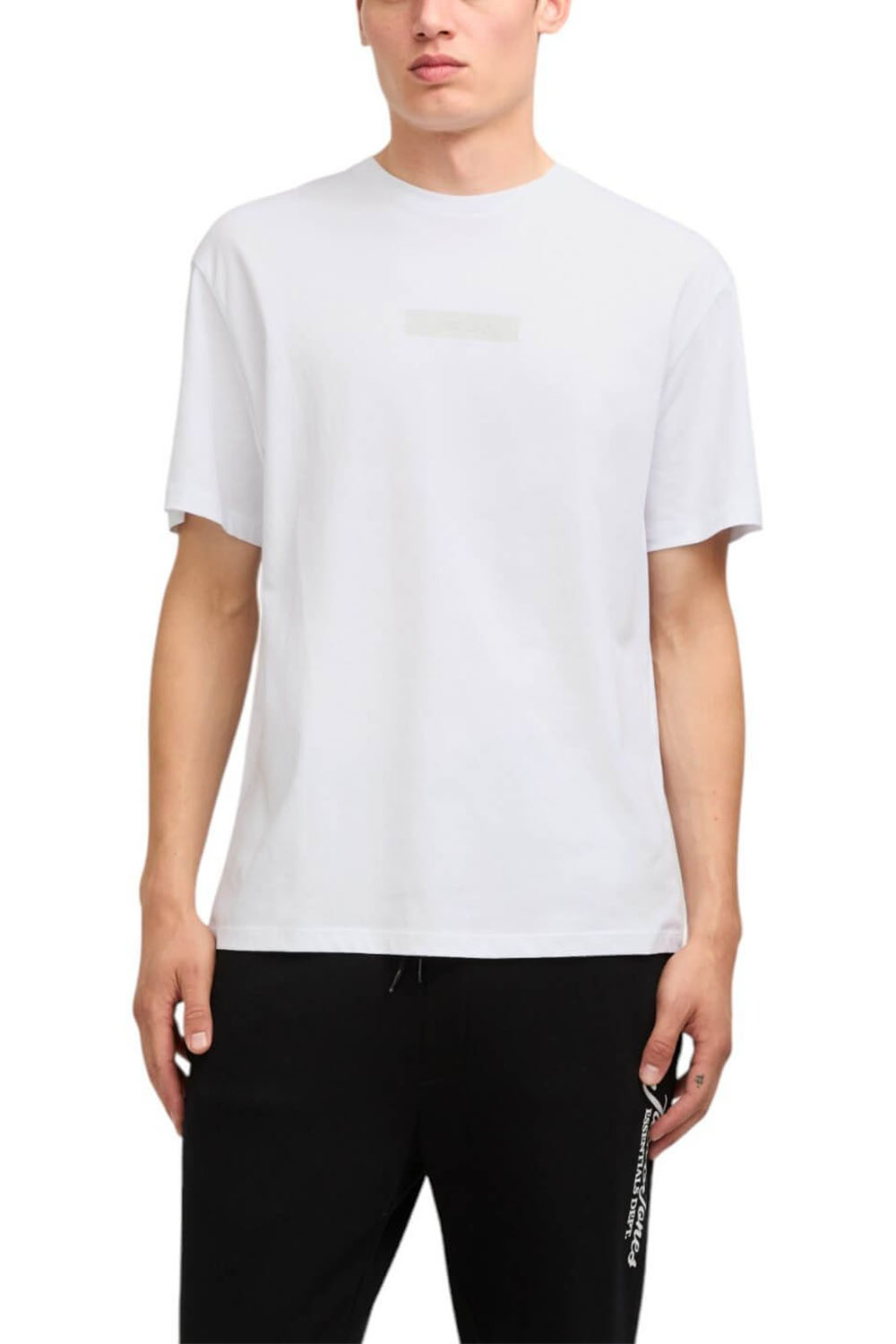 Ανδρική Μπλούζα Jack & Jones 12269369-White Άσπρο