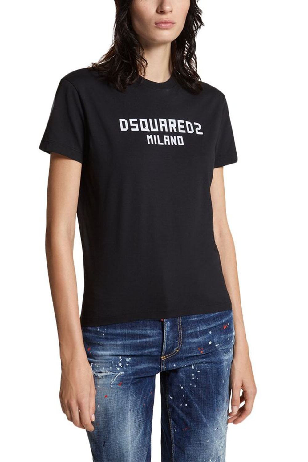  Γυναικεία Μπλούζα DSQUARED S75GD0471D20020-962Χ Μαύρο 2025