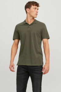 Ανδρική Μπλούζα Jack & Jones 12136516-Olive Night Χακί