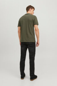 Ανδρική Μπλούζα Jack & Jones 12136516-Olive Night Χακί