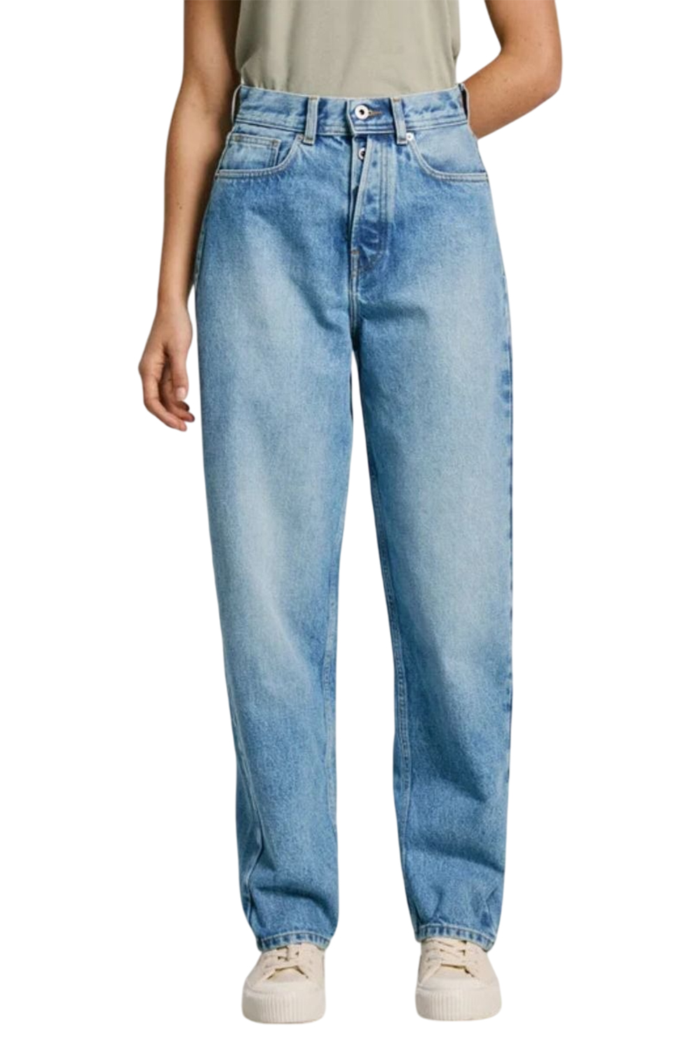  Γυναικείο Παντελόνι PEPE JEANS PL204739MS60-Denim Τζιν Ανοιχτό 2025