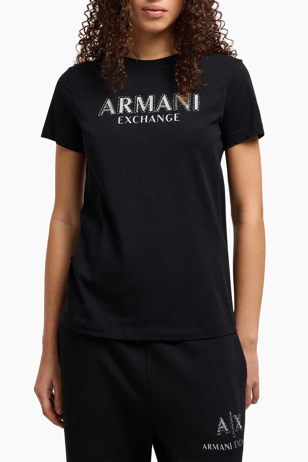  Γυναικεία Μπλούζα ARMANI EXCHANGE XW000387AF10354-UC001 Μαύρο 2025