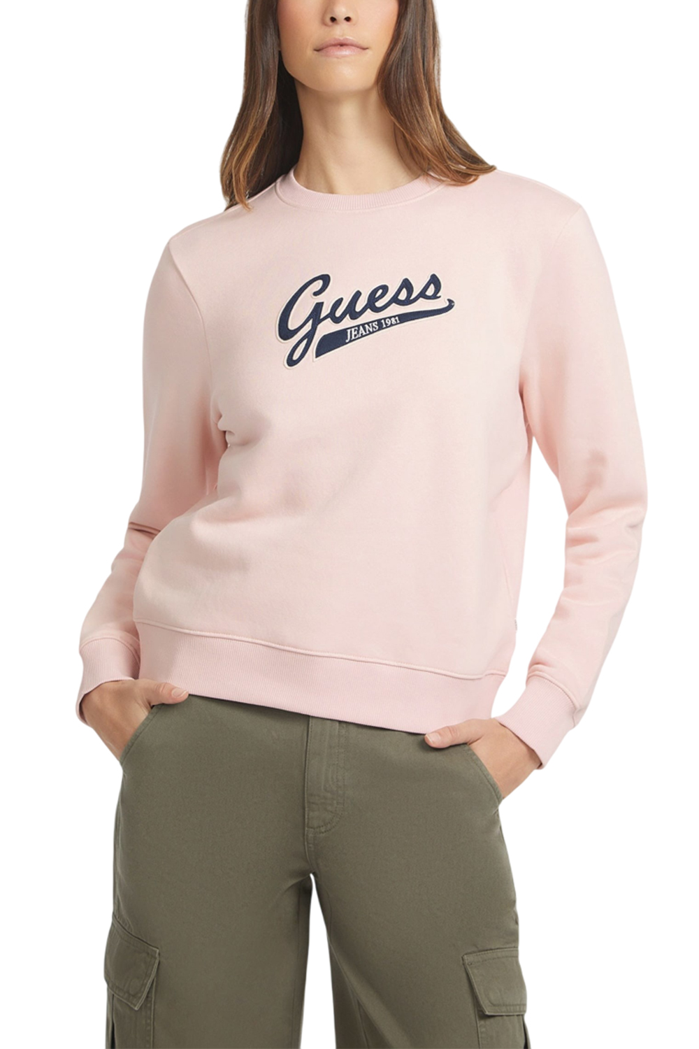  Γυναικεία Μπλούζα GUESS JEANS W4YQ11KC811-G6R4 Ροζ 2025