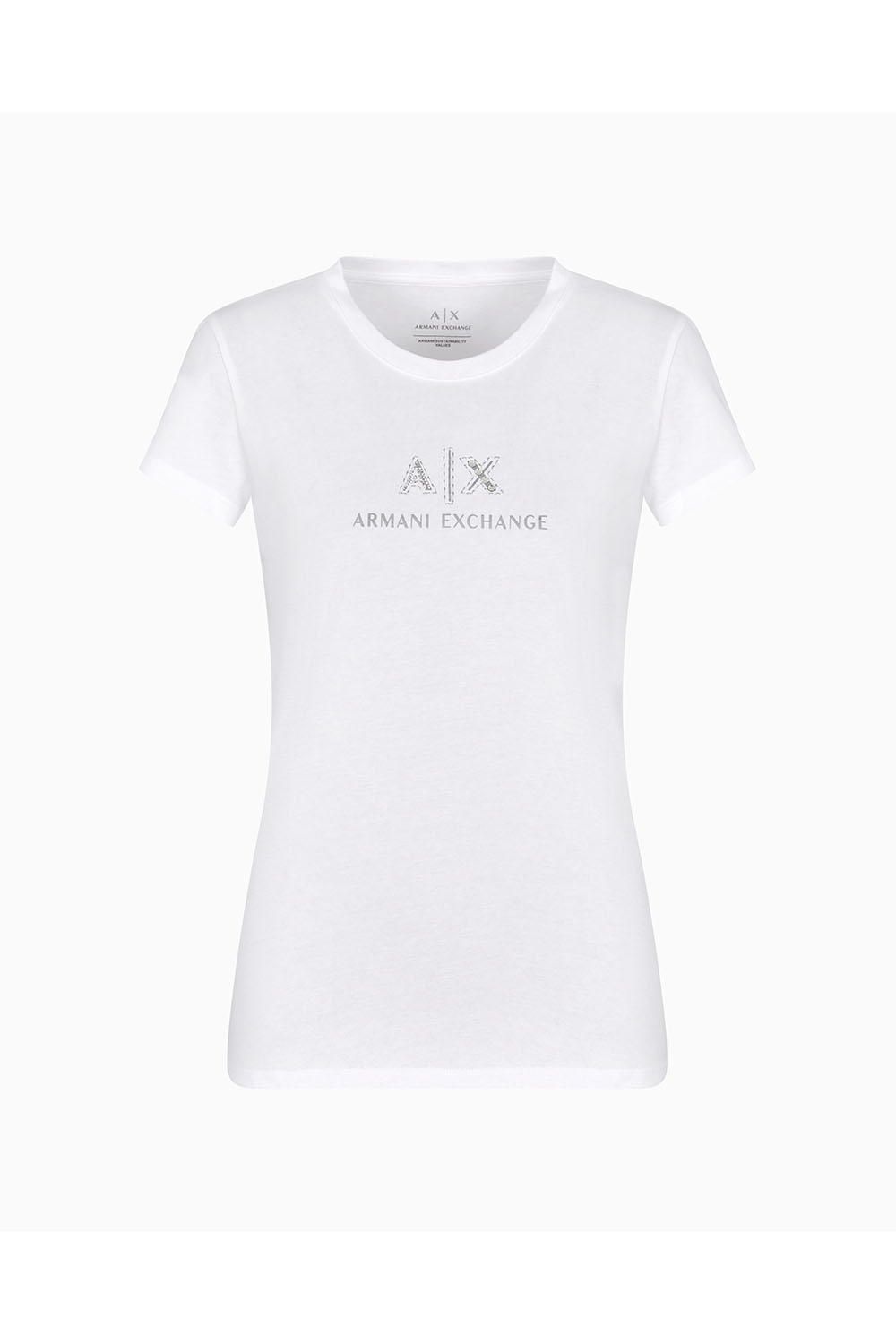  Γυναικεία Μπλούζα ARMANI EXCHANGE XW000515AF10359-U0002 Ασπρο 2025