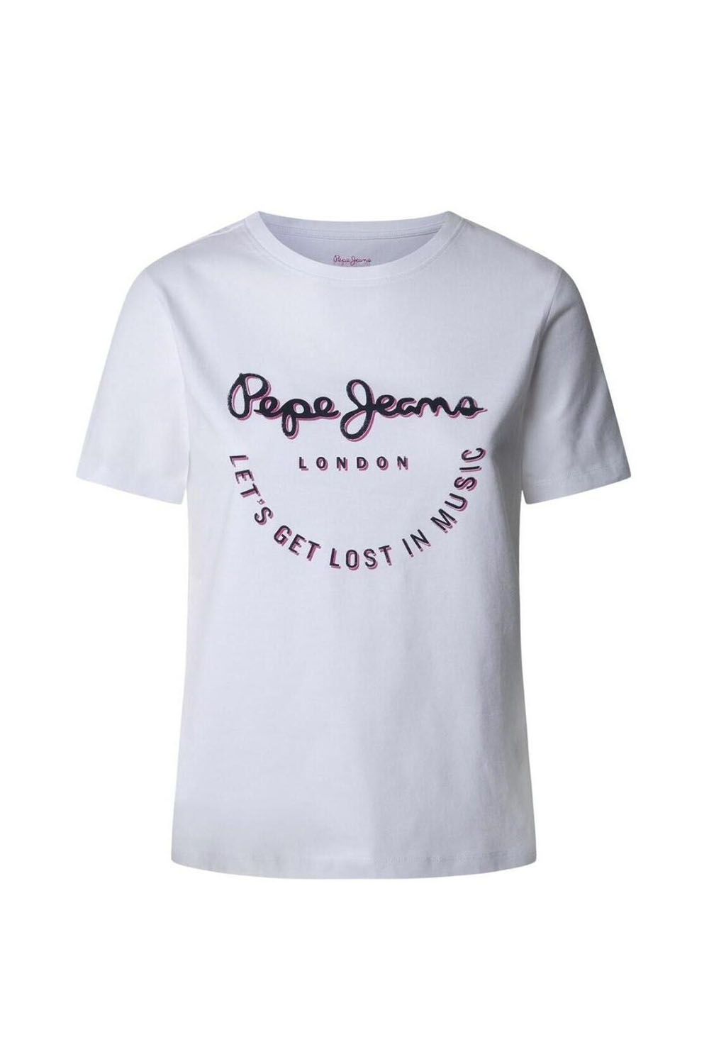  Γυναικεία Μπλούζα PEPE JEANS PL506072-800 Ασπρο 2025