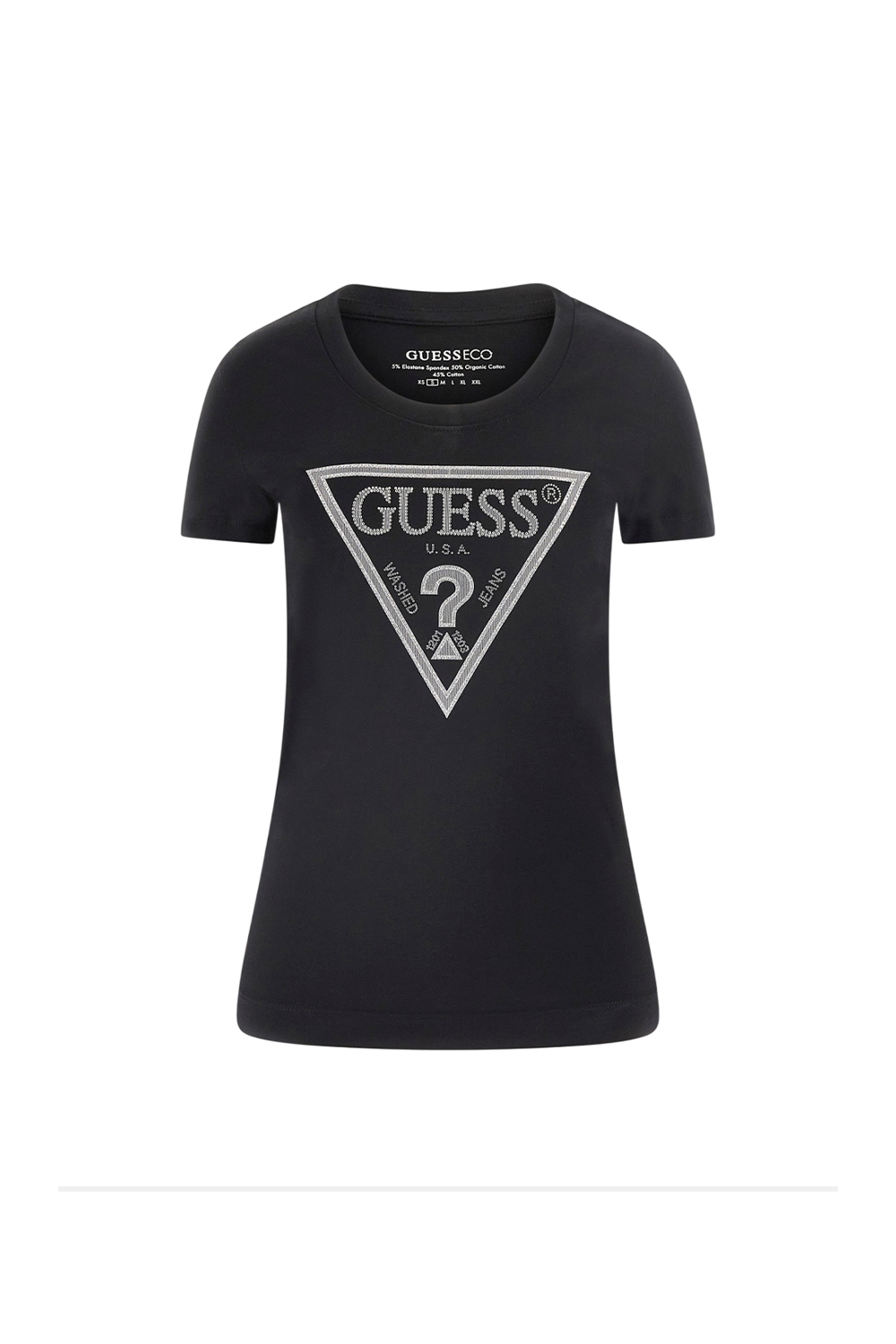  Γυναικεία Μπλούζα GUESS W5RI11J1314-JBLK Μαύρο 2025