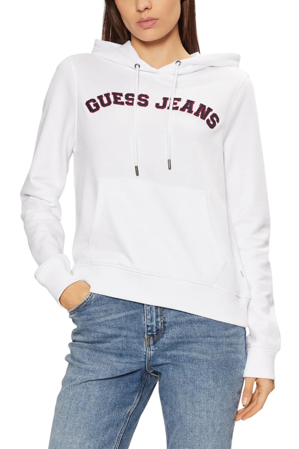  Γυναικεία Μπλούζα GUESS JEANS W5RQ17K68I4-G011 Άσπρο 2025